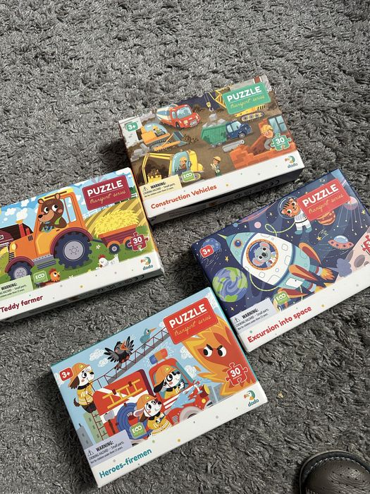 Набір пазлів для дитини 4 шт.