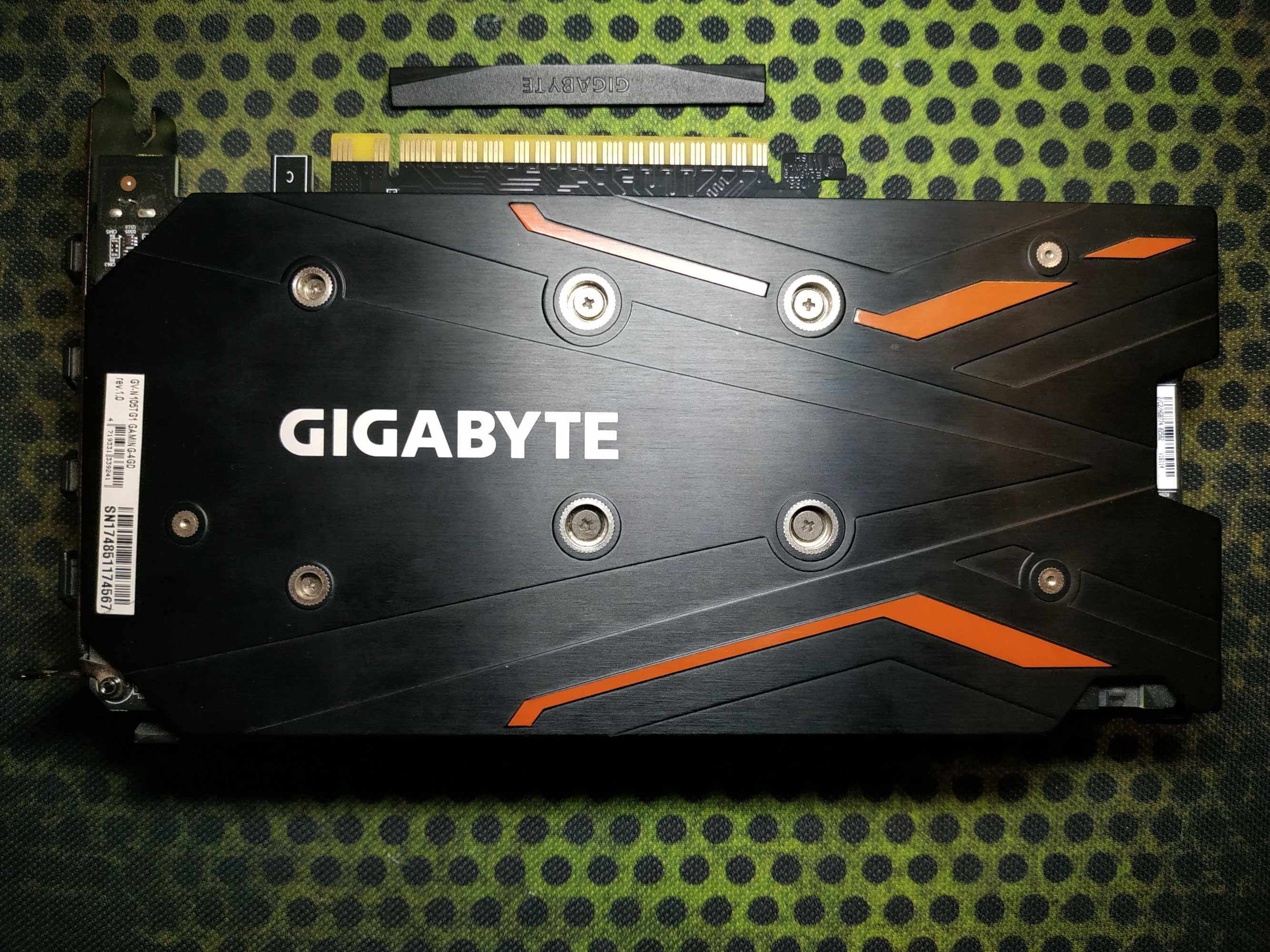 GIGABYTE GeForce GTX 1050 Ti G1 Gaming 4G