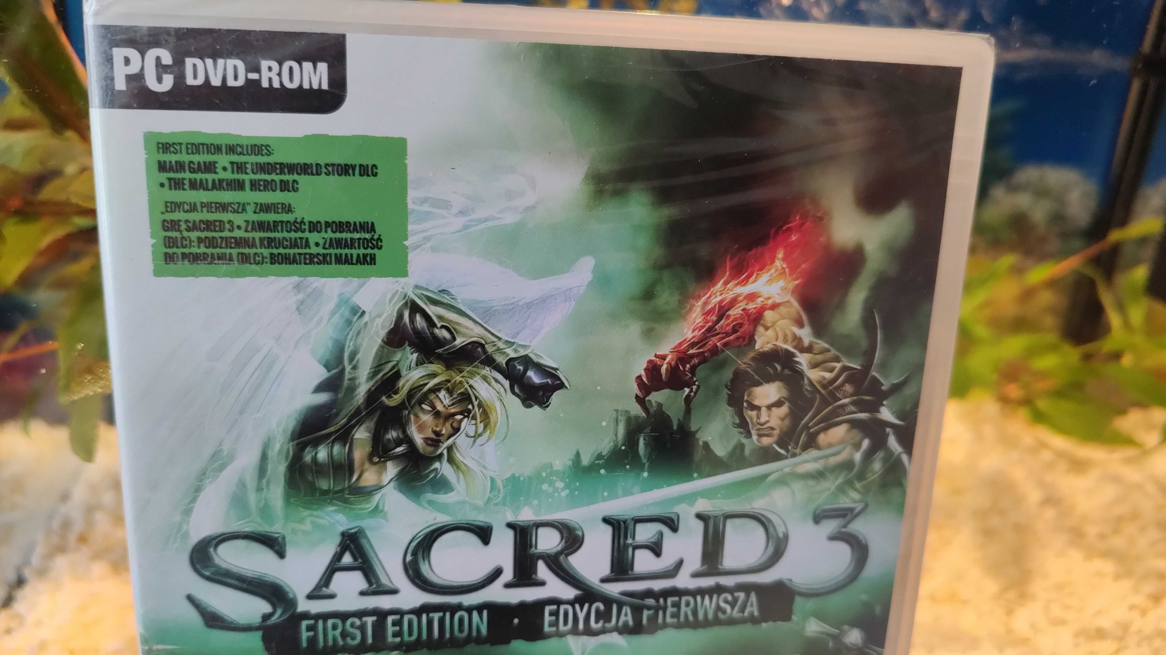 Sacred 3 First Edition Gra PC Nowa, w folii pl