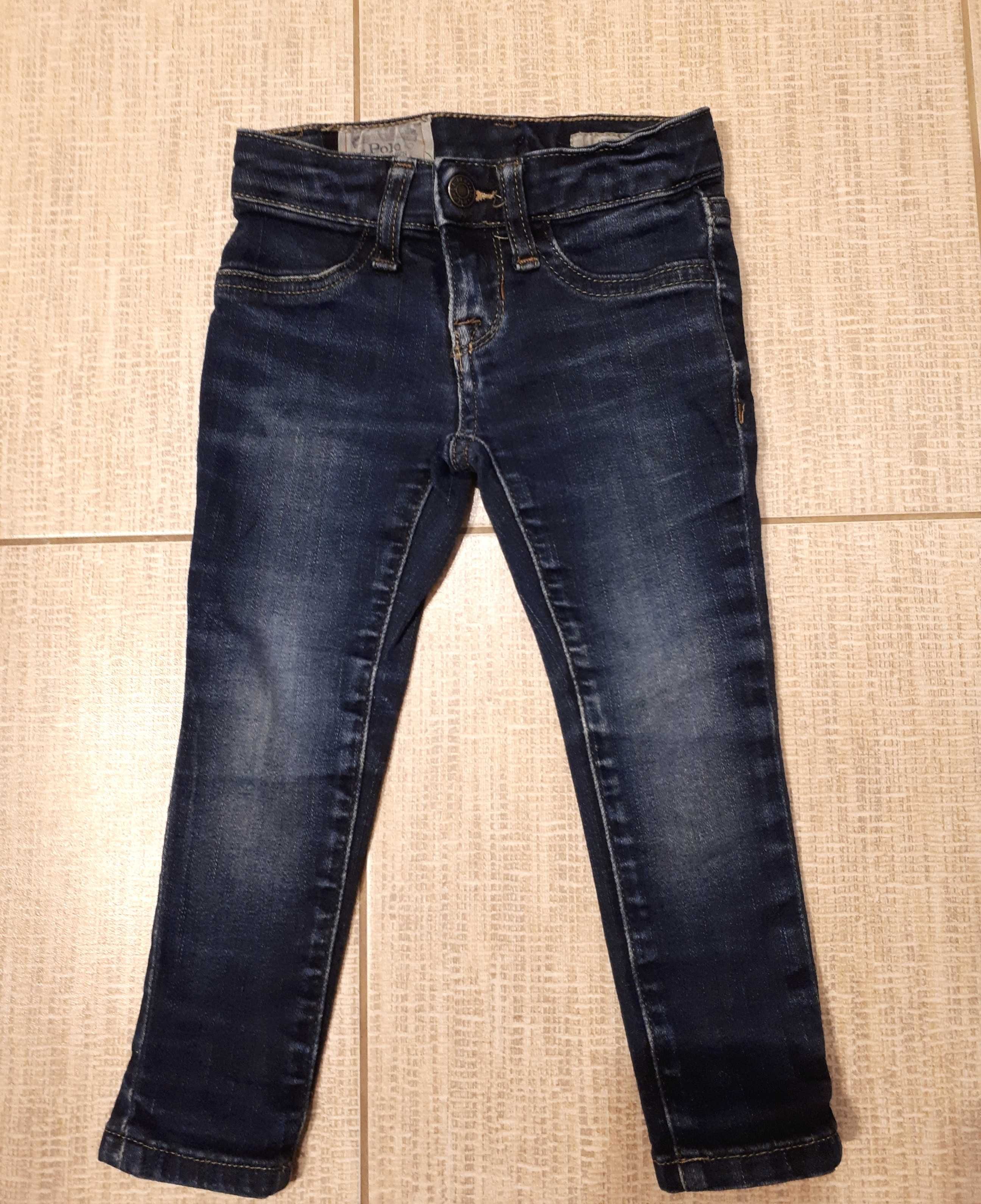 jeansy rurki skinny fit Ralph Lauren rozmiar 86