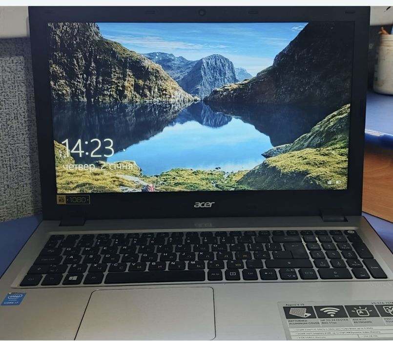 Acer Aspire V15 (V3-574-75TB) — i7 / SSD / Full HD