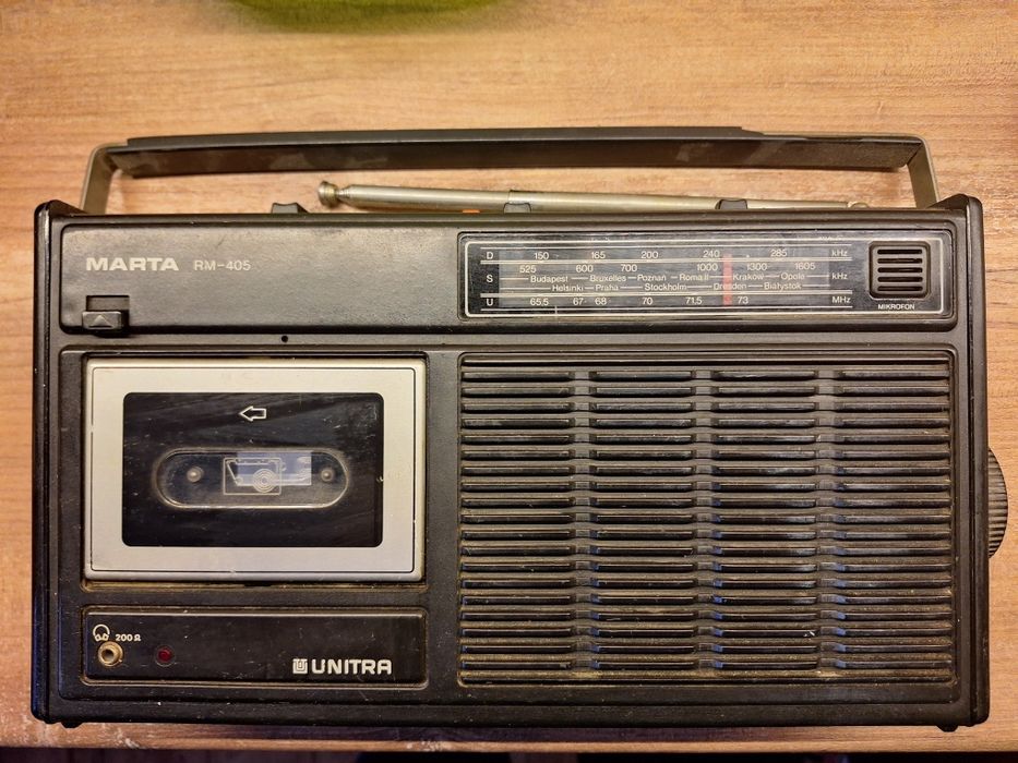 Radiomagnetofon Unitra Eltra RM-405 "Marta"