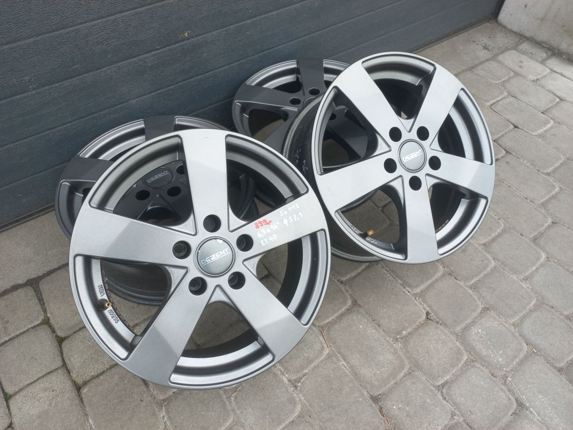 Felgi aluminiowe 16" 5x112 do Audi, VW, Skoda, Seat