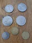 Lote de 7 moedas