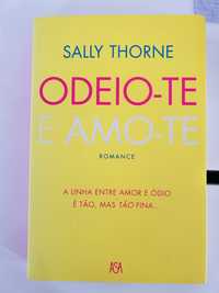 Vendo livro “Odeio-te e amo-te”, Sally Thorne