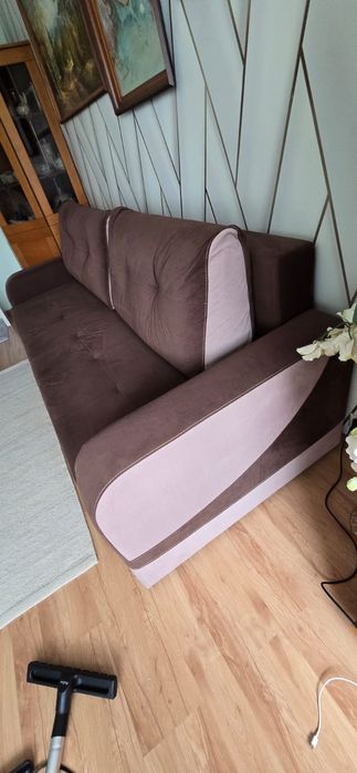 Kanapa sofa rozkładana duży pojemnik stan super