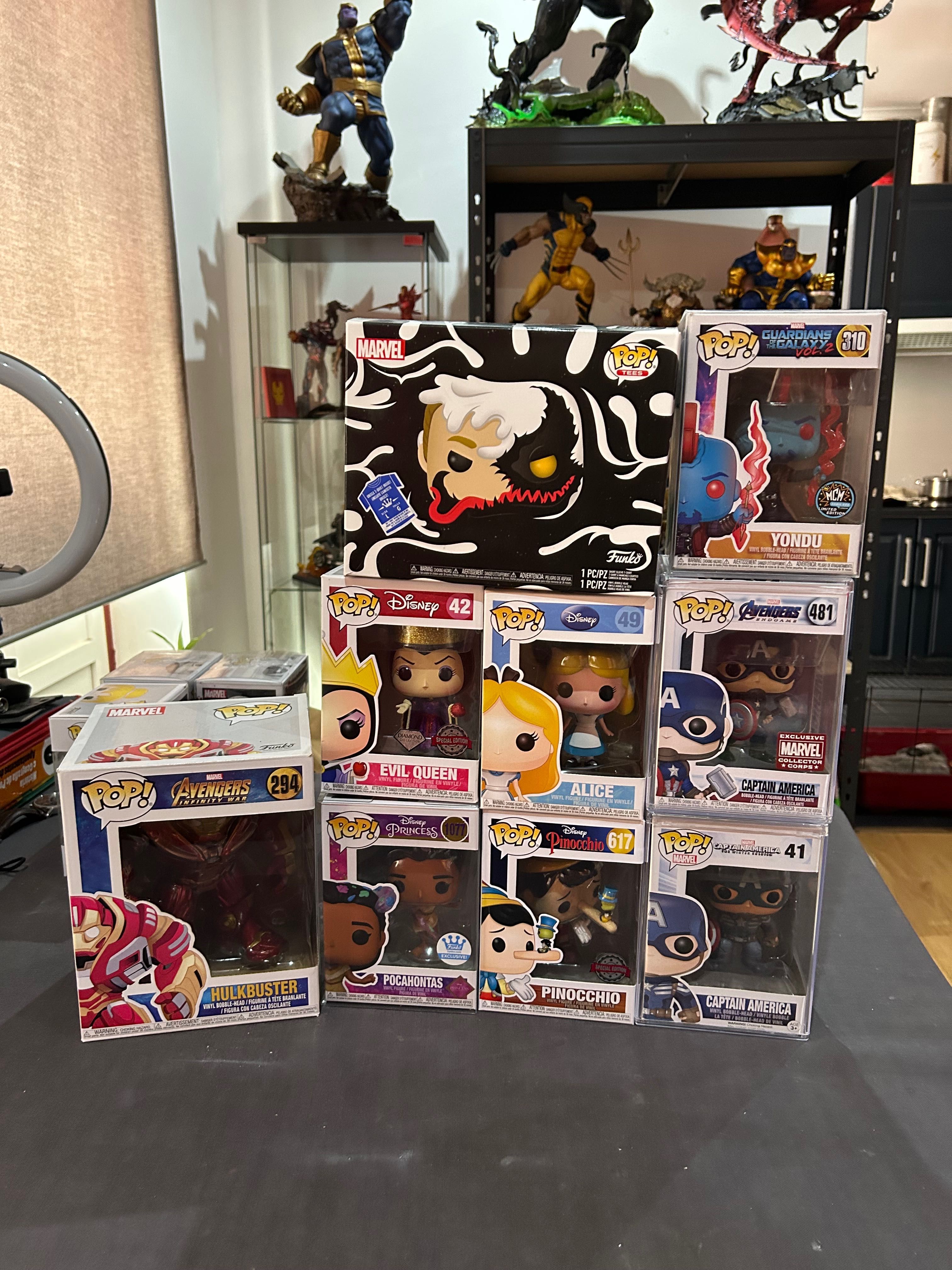 Carradas de Funko pops par vender