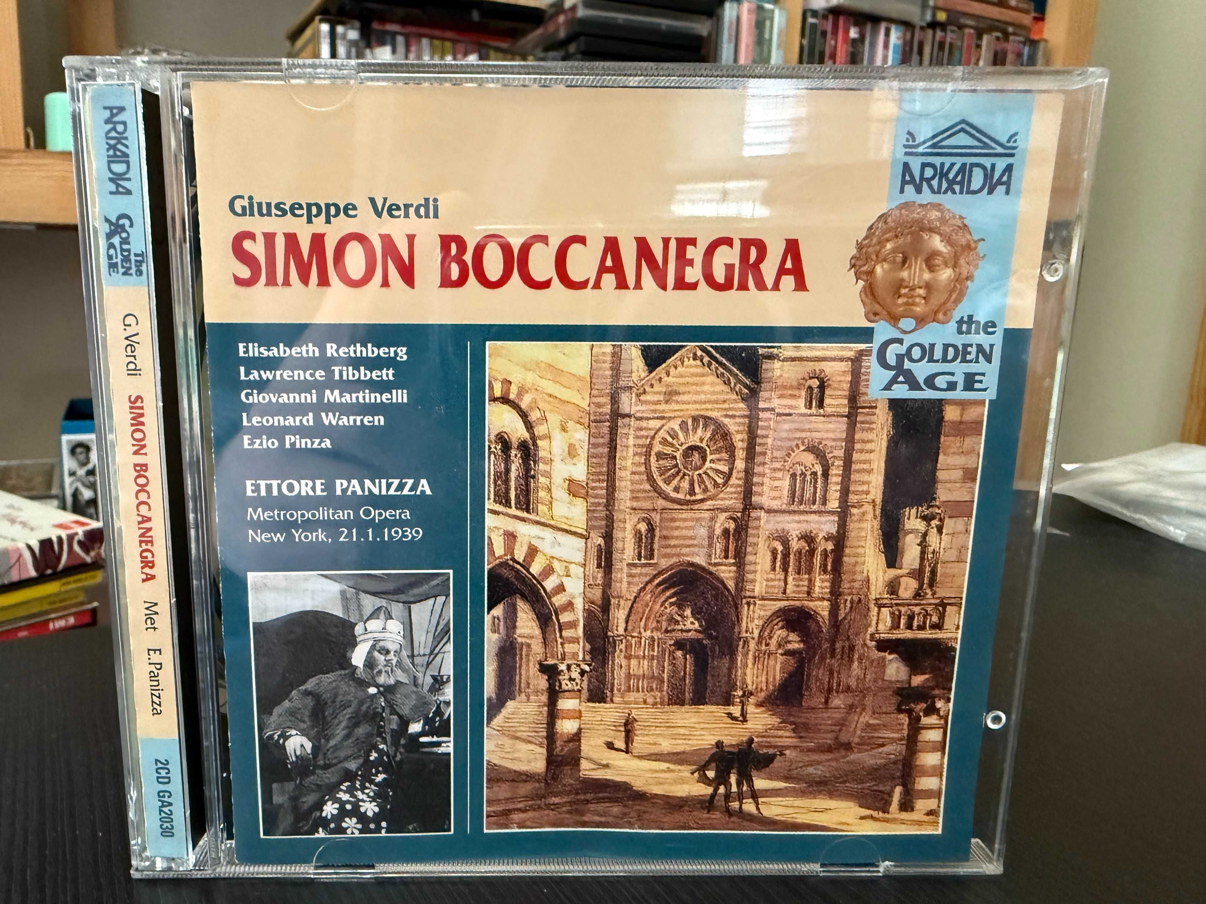 Verdi – Simon Boccanegra – Rethberg, Tibbett, Martinelli – E. Panizza