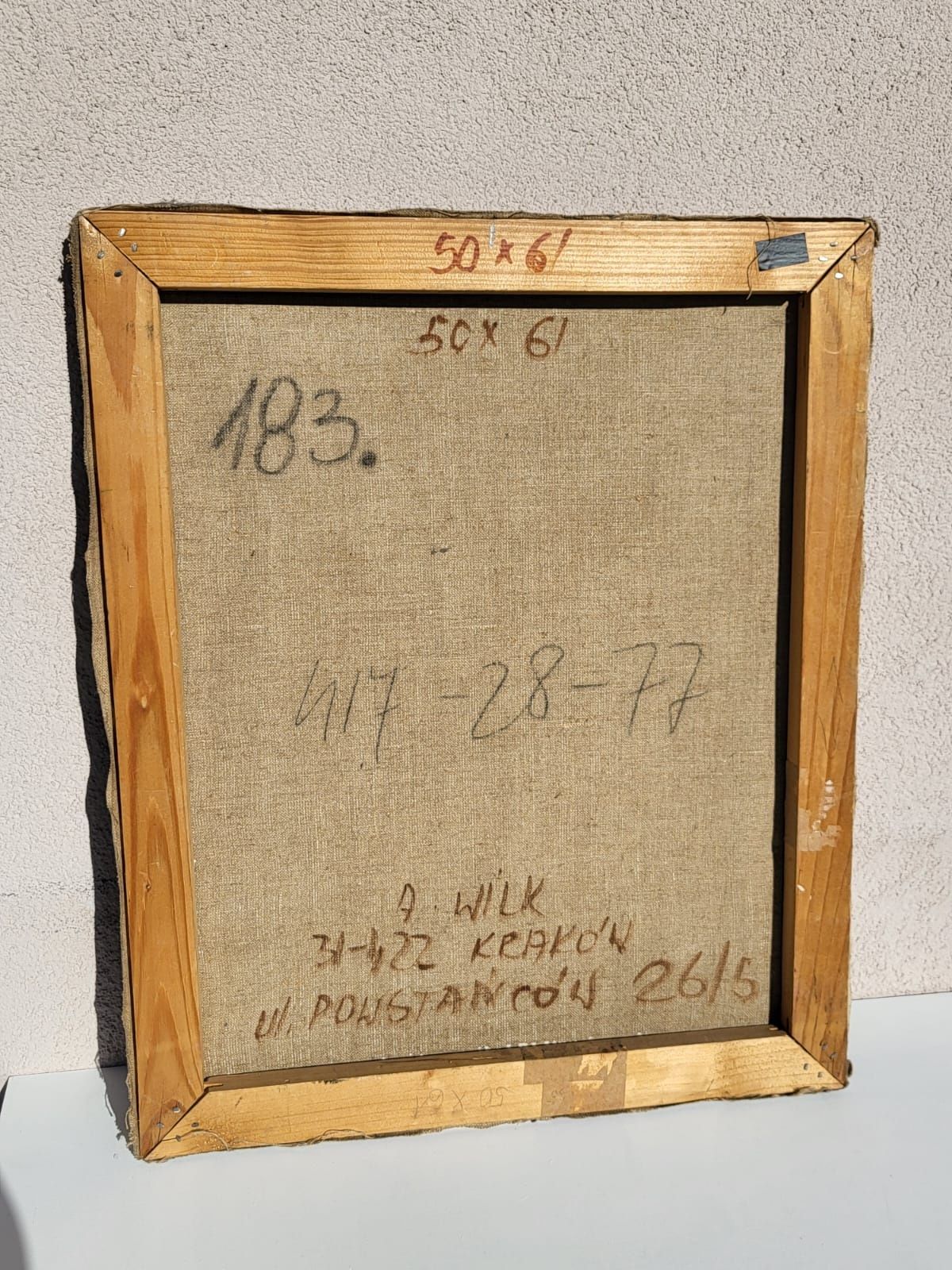 Andrzej Wilk olej 50x61