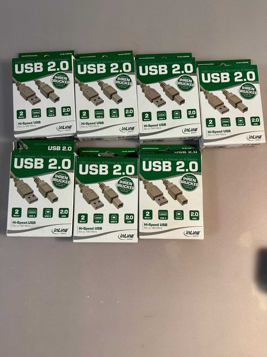 Кабель принтера  LogiLink USB 2.0