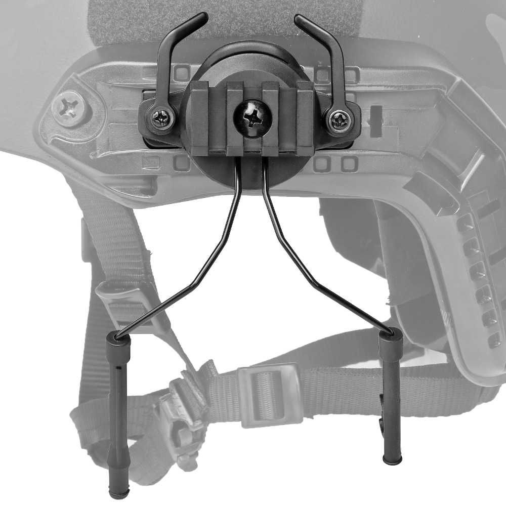 Кріплення для активних навушників на каску, шолом Fast та ін. Wosport