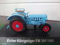 Traktor kolekcjonerski 1:43 ciągnik Eicher Konigstiger 1960