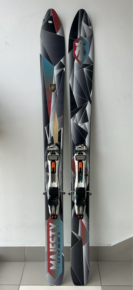 NOWE Narty Freeride Majesty Knife + wiązania Marker Duke EPF  Freeski