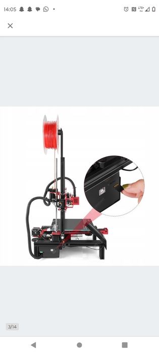 Drukarka 3D ALFAWISE U30 PRO 220x220x250mm nowa kosztuje 823.99 zł