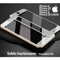 Szkło hartowane 9H - Apple Iphone 6,6S,7,8,SE (2020)