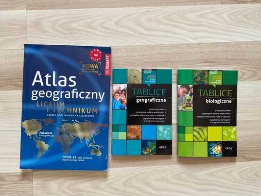 Atlas geograficzny liceum technikum demart