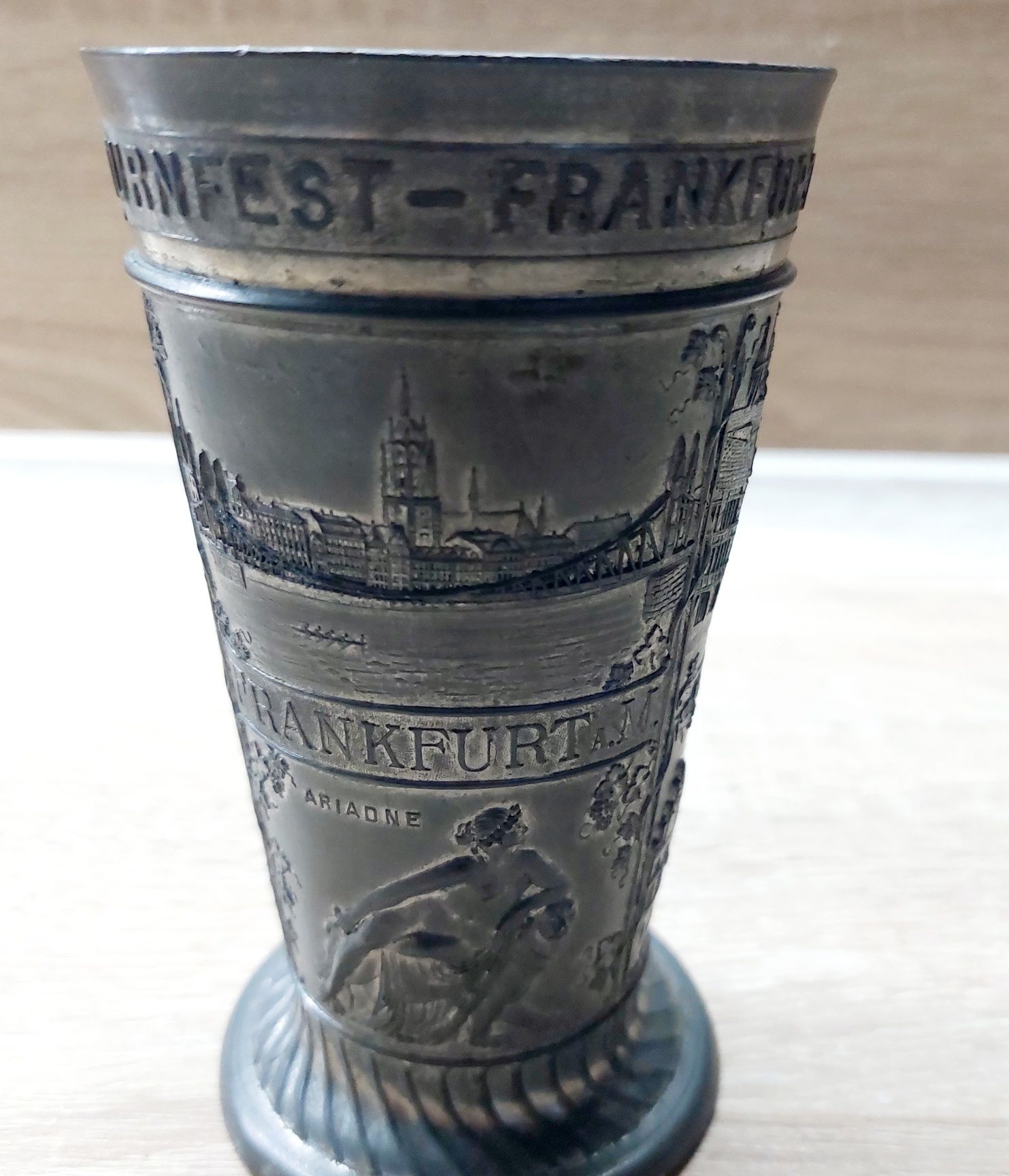 Kubek Deutsches Turnfest Frankfurt 1908 ! Oryginal