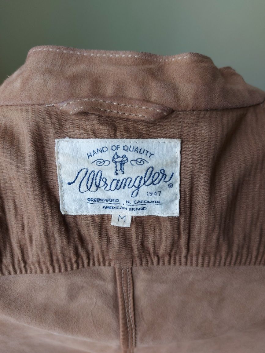 Замшевая женская куртка Wrangler, р.М