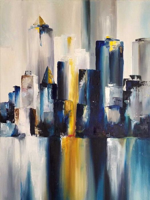 Obraz olejny Abstrakcyjny Duży format