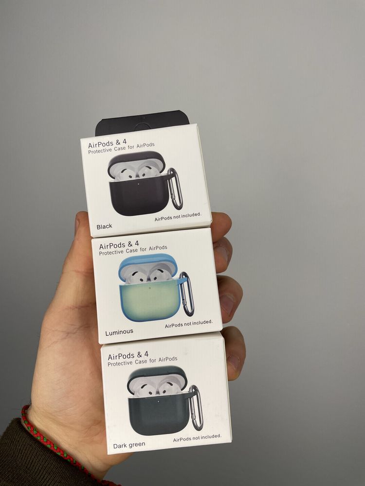 Чохол Silicone Case New for AirPods 4 чехол apple наушники