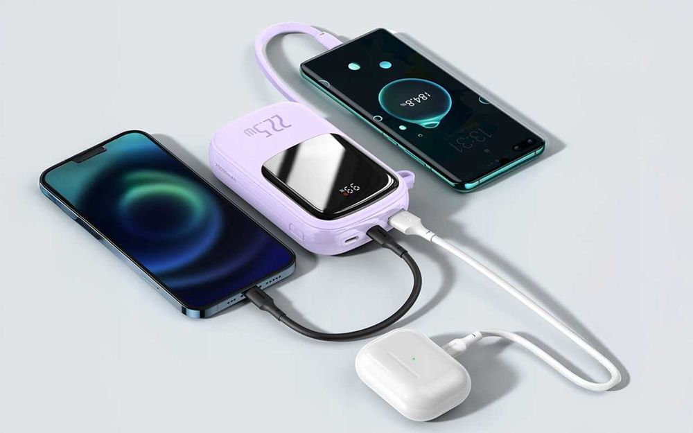 Baseus PowerBank 20000mAh  22.5W z kablem USB-C