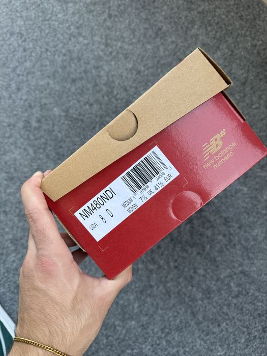 New Balance 480 Marsh Green Linen