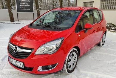 Opel Meriva 1.4T 120KM I właś., Serwis ASO,, 2kpl kół ZAREJESTROWANA