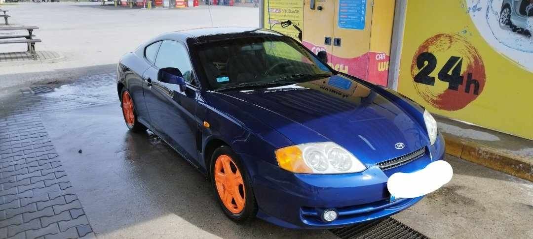 Hyundai Coupe TIBURON GK 1.6 105 KM 2002/2003; benzyna + LPG; ~275.300