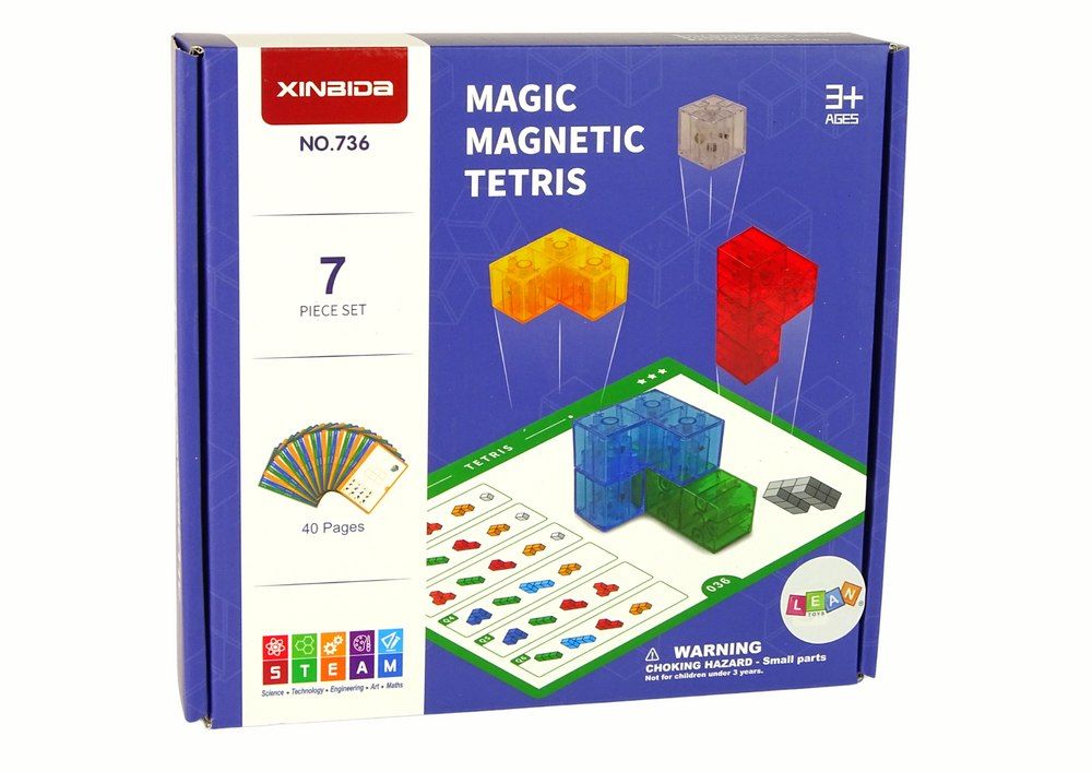 Magiczna Kostka Magnetyczna 7 Elementów