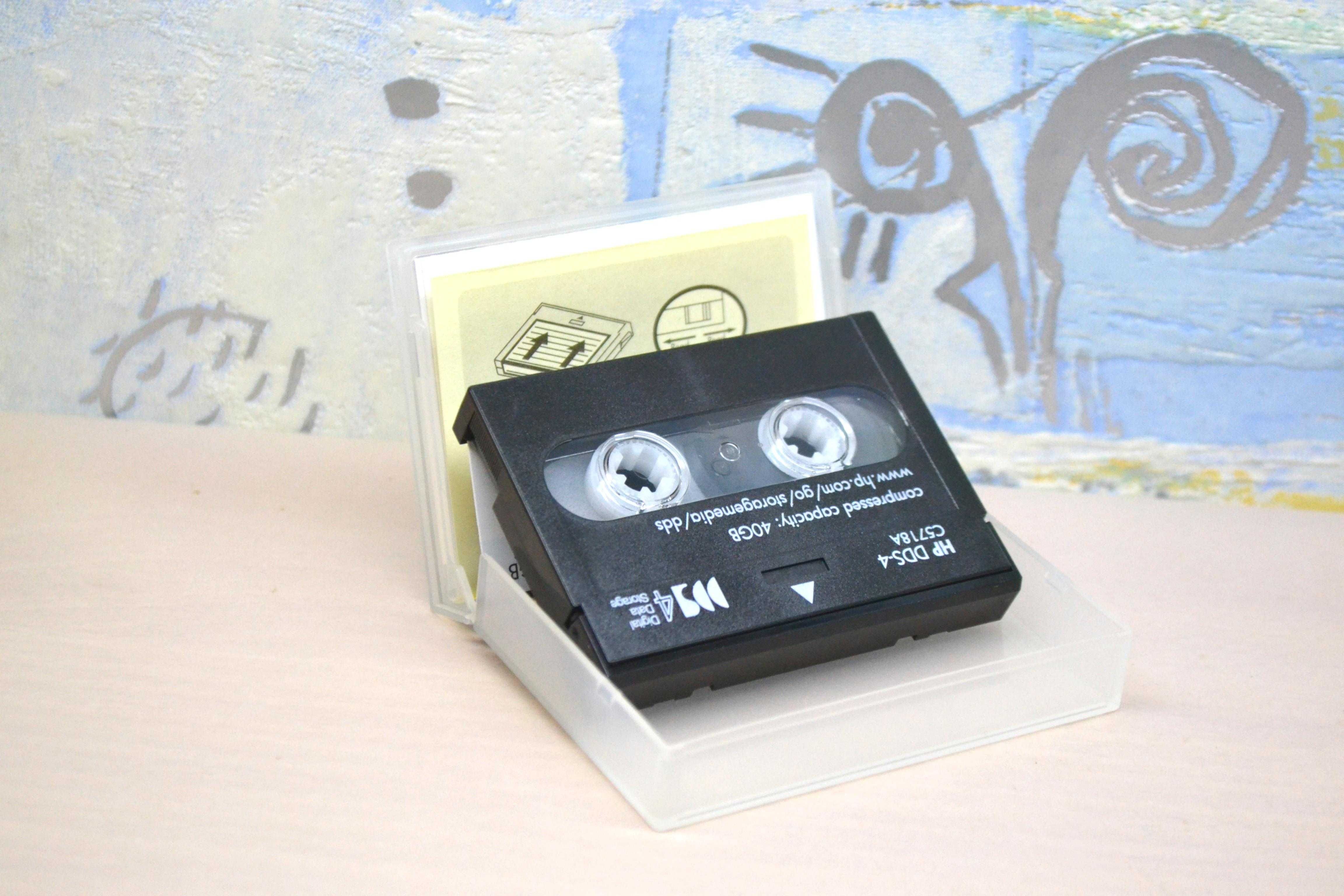 2szt nowe kasety DAT DDS w folii do magnetofon cyfrowy lub streamer