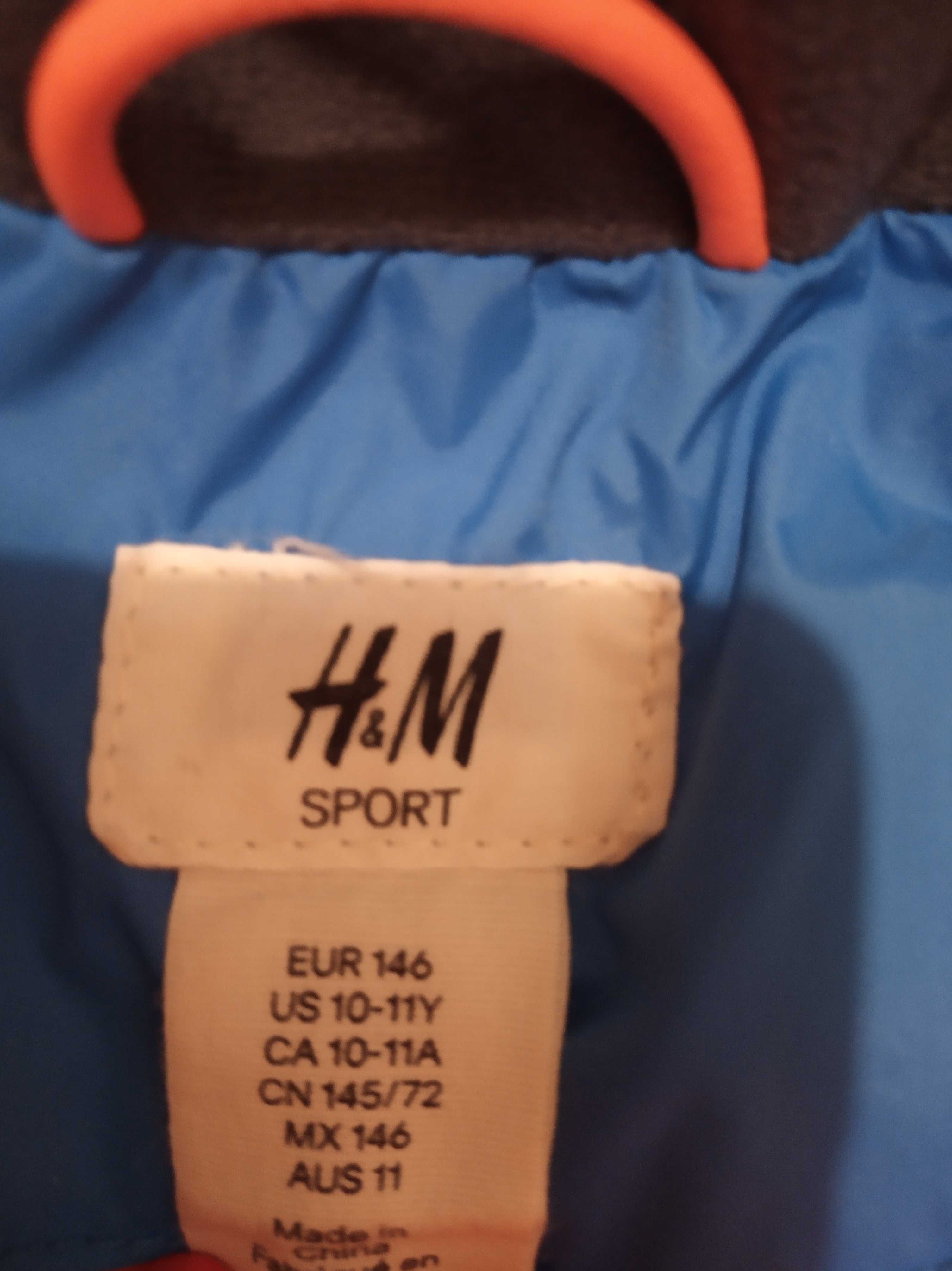 kurtka zimowa, ciepła H&M rozm. 146