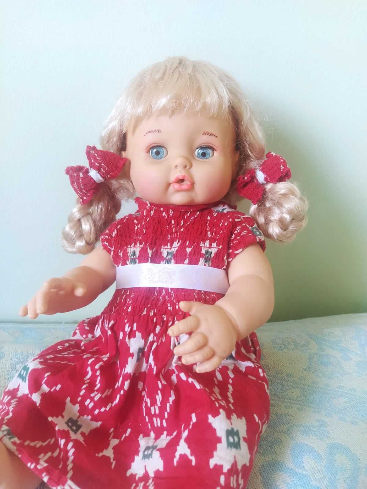 Лялька кукла 40 см Італія-Китай Клеймо