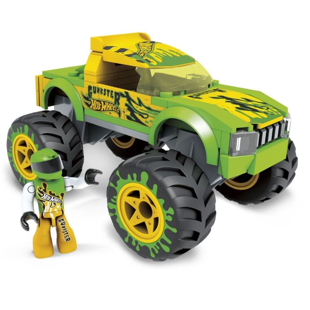 Конструктор Mega Hot Wheels Monster Trucks. Gunkster