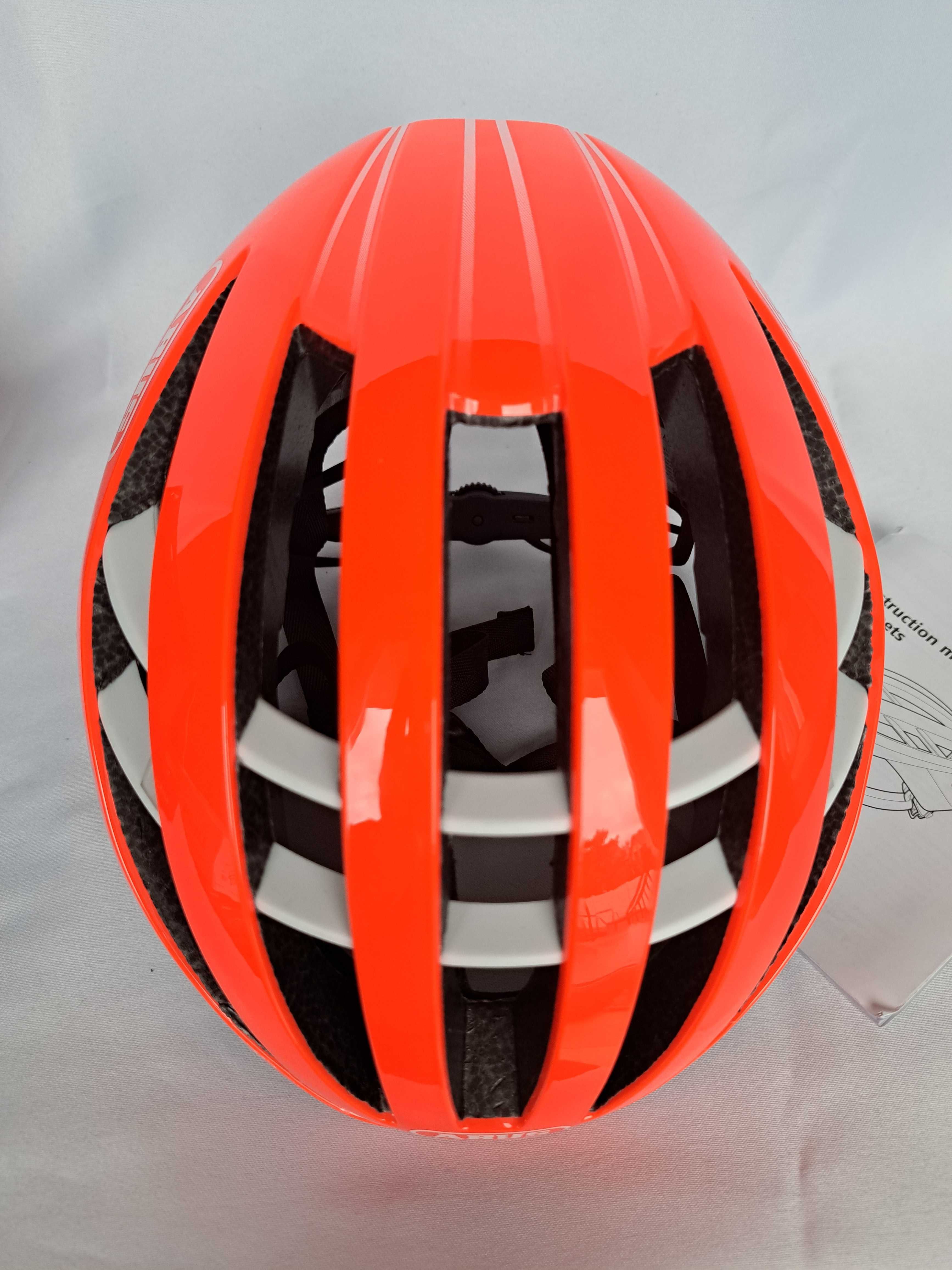 Kask rowerowy Abus Aventor Shrimp Orange S 51-55cm