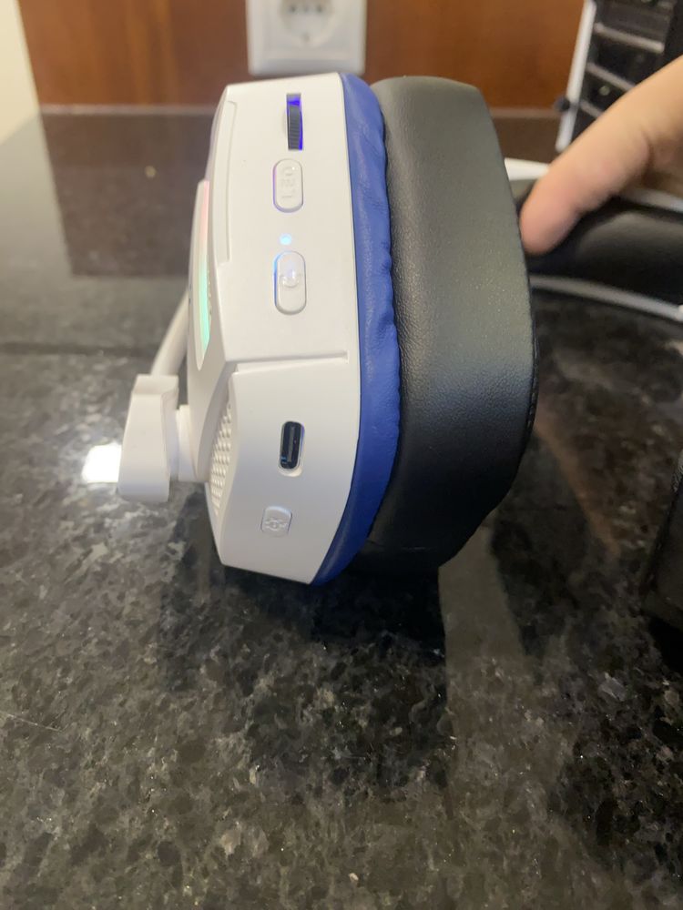 Torre pc gaming m-atx + headset sem fio