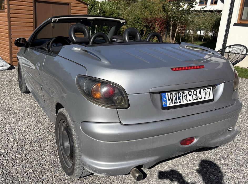 Peugeot 206cc 2.0 LPG cabrio