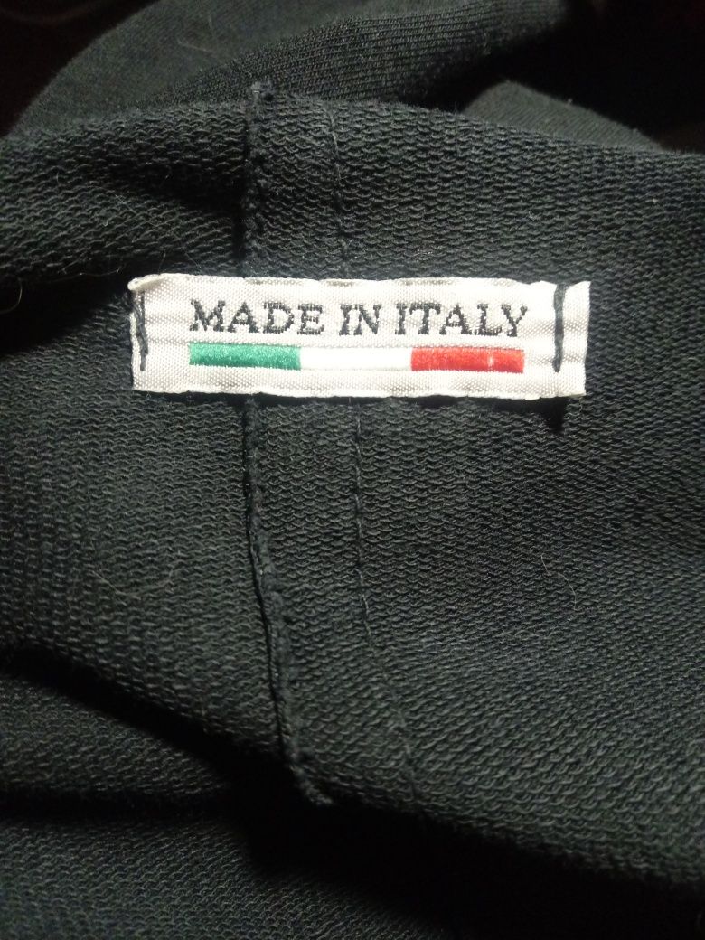 Czarna narzutka - Made in Italy, Fashion; rozmiar XL