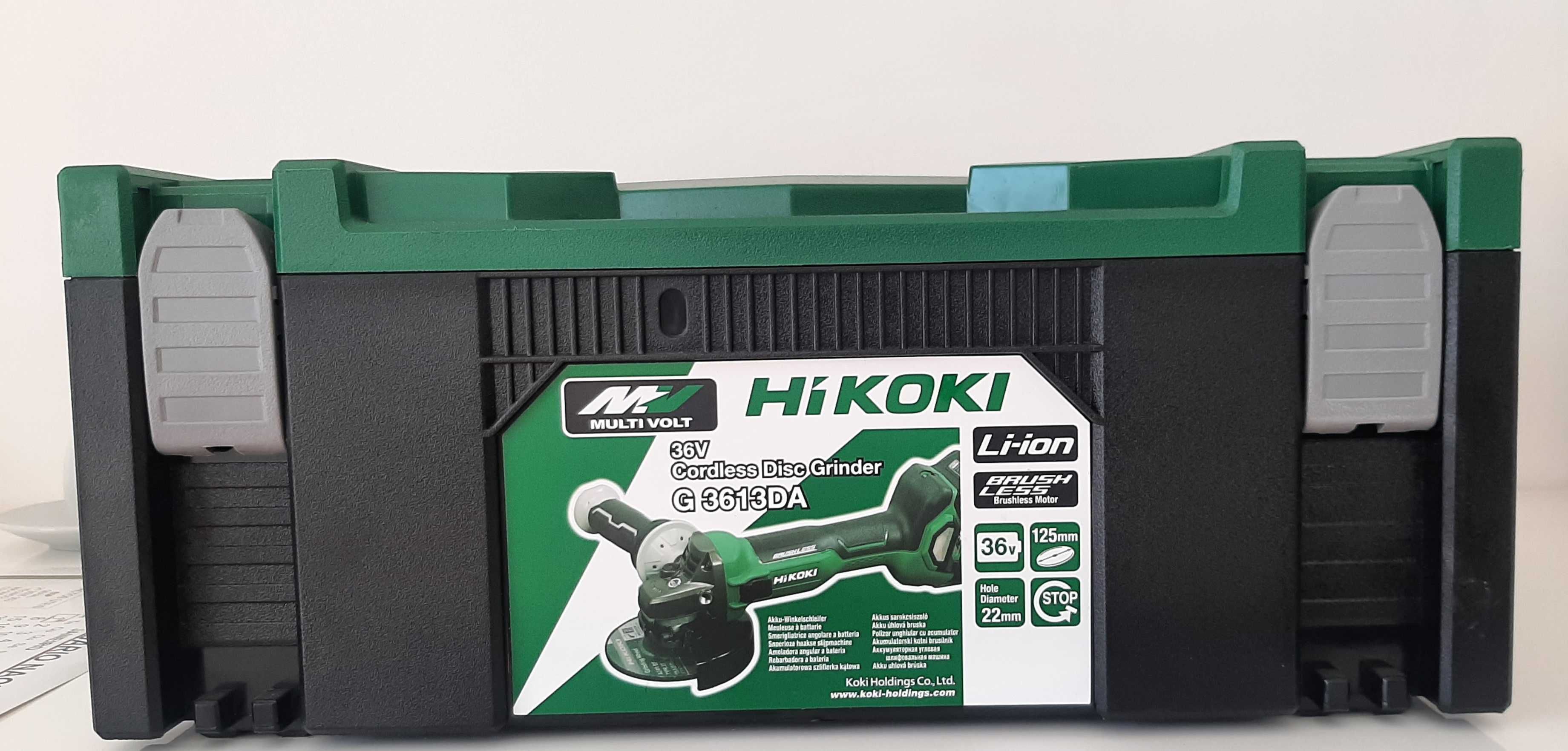 Rebarbadora HIKOKI 125mm 36V sem fio
