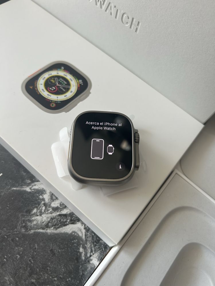 Aplle Watch Ultra GPS+Cellular/A2684/Komplet/Bez Rat/Titanium!