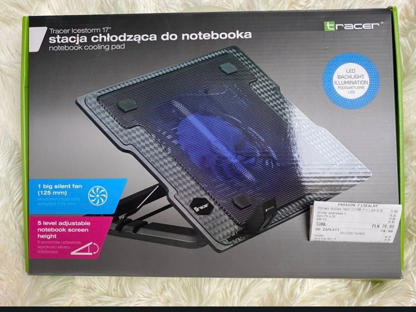 Podkładka chłodząca do notebooka