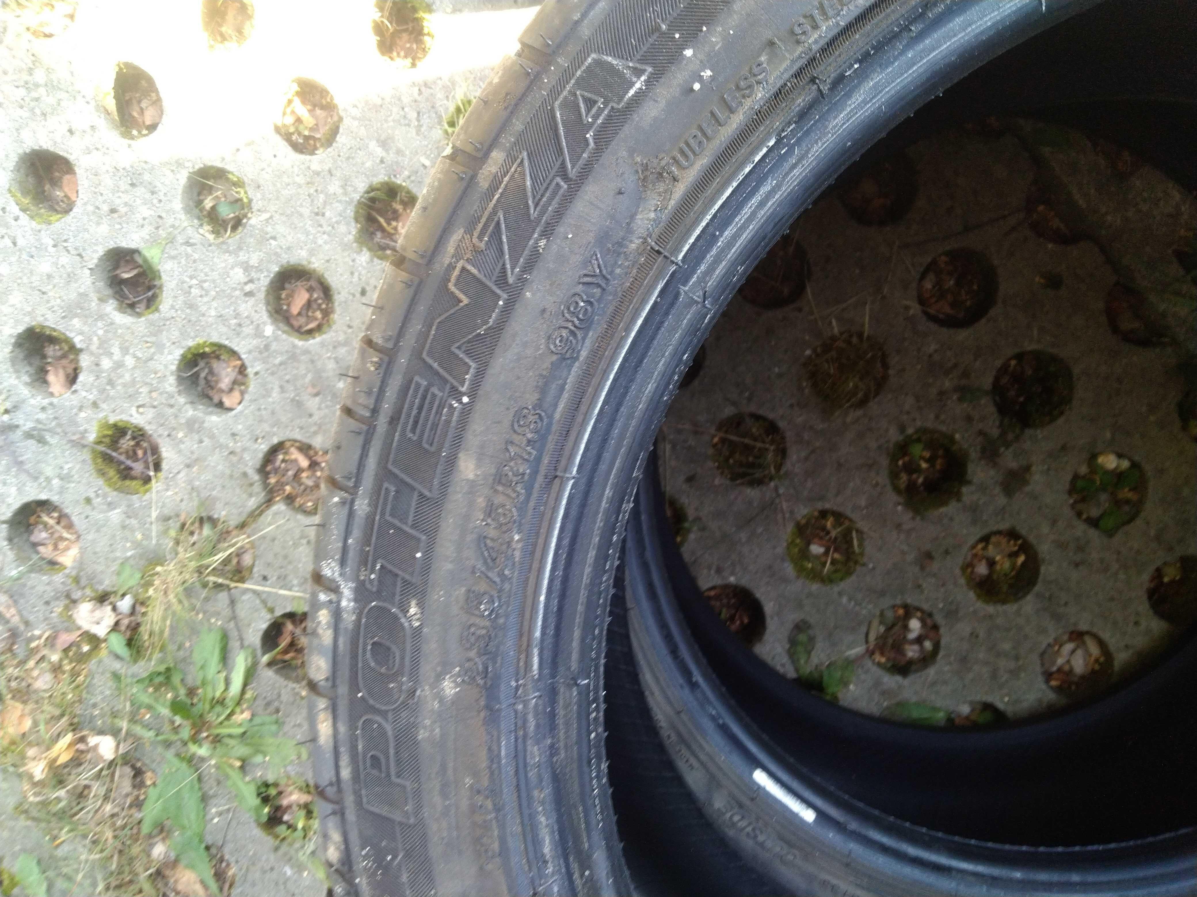 Opony 235/45 18" Bridgestone touranz   . 2 sztuki v