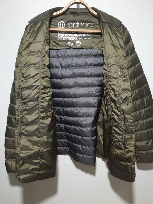 Пухова куртка - піджак Adhoc made in Italy , XL мікропуховик