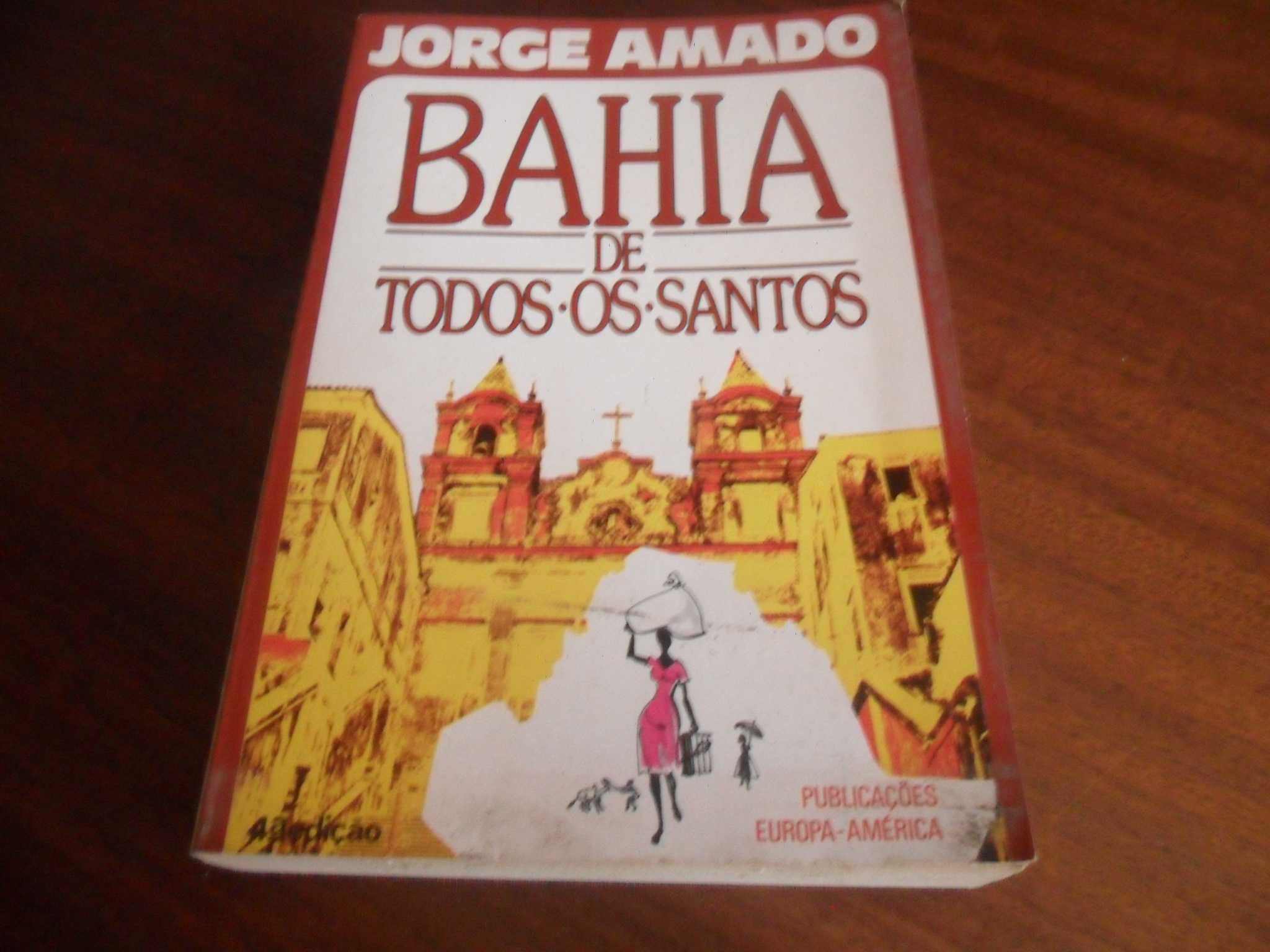 "Bahia de Todos-os-Santos" de Jorge Amado - 4ª Edição de 1987