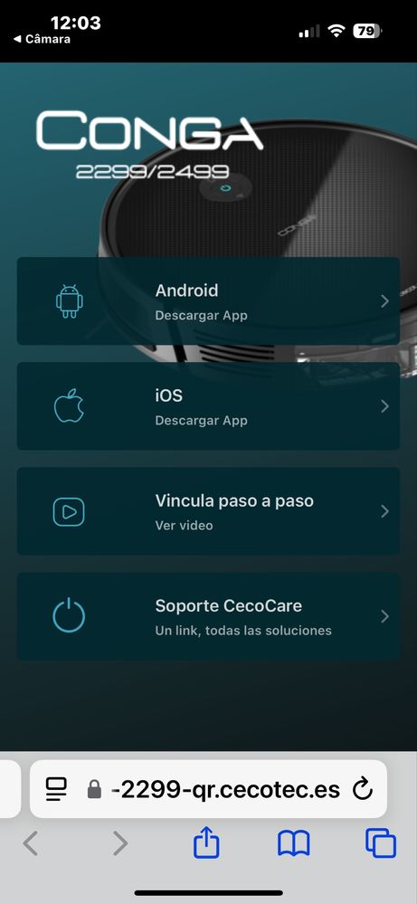Aspirador Robot Cecotec