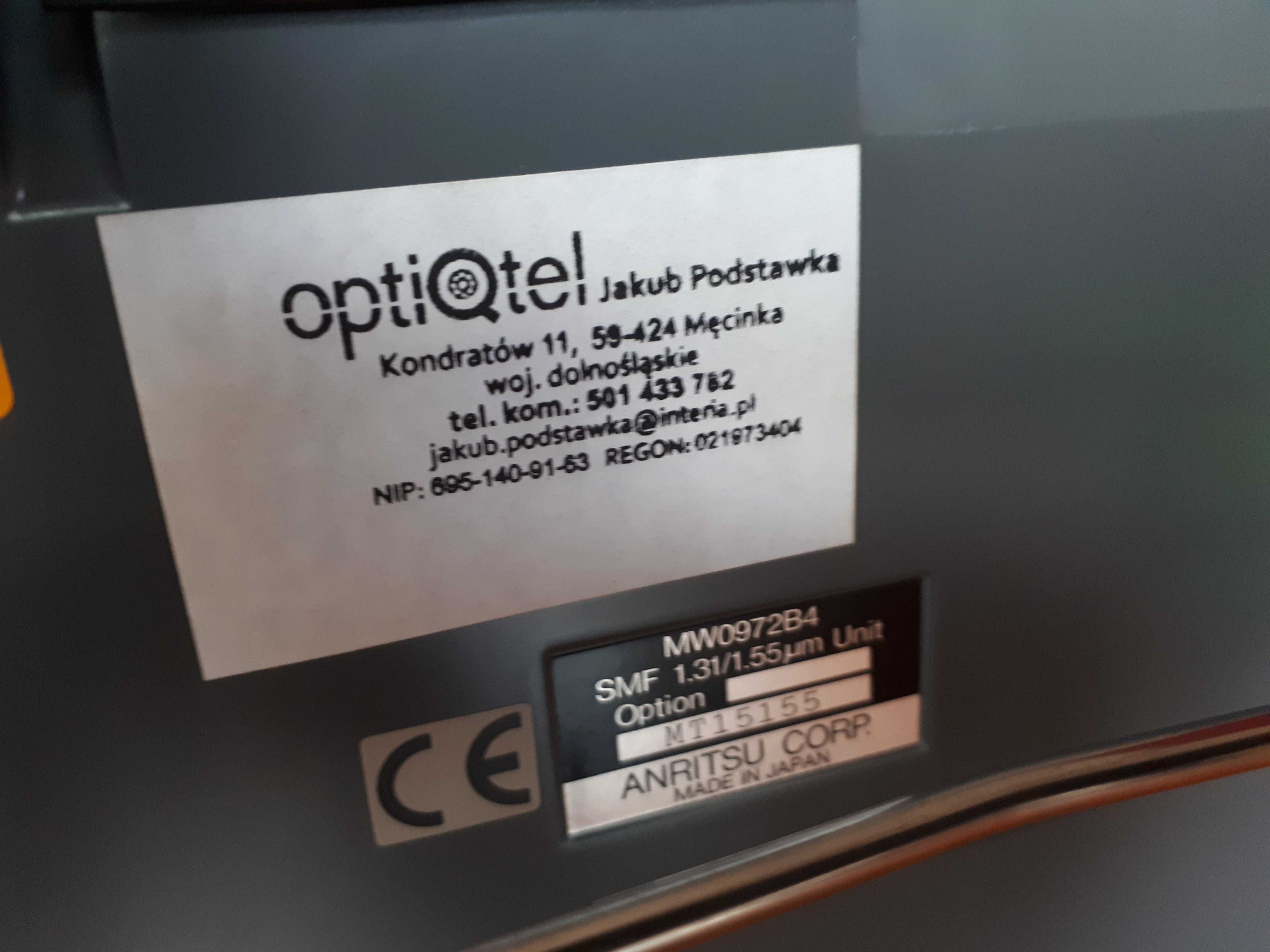 Reflektometr optyczny Anritsu MW9070A