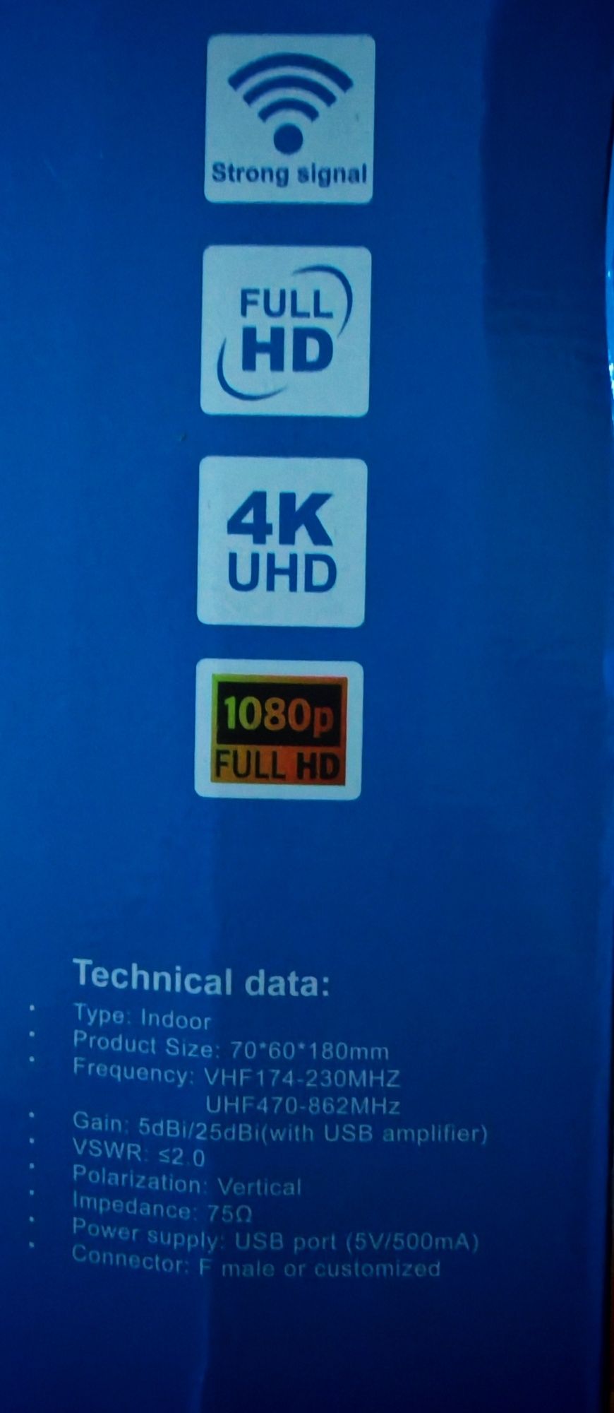 antena hdtv para smart tv