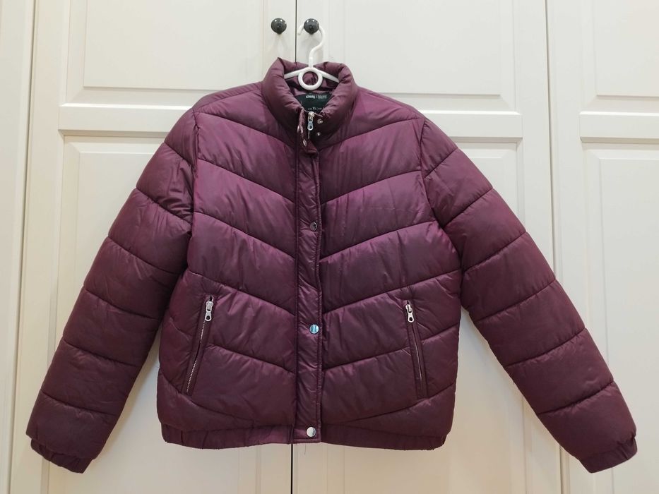 Krótka pikowana damska kurtka