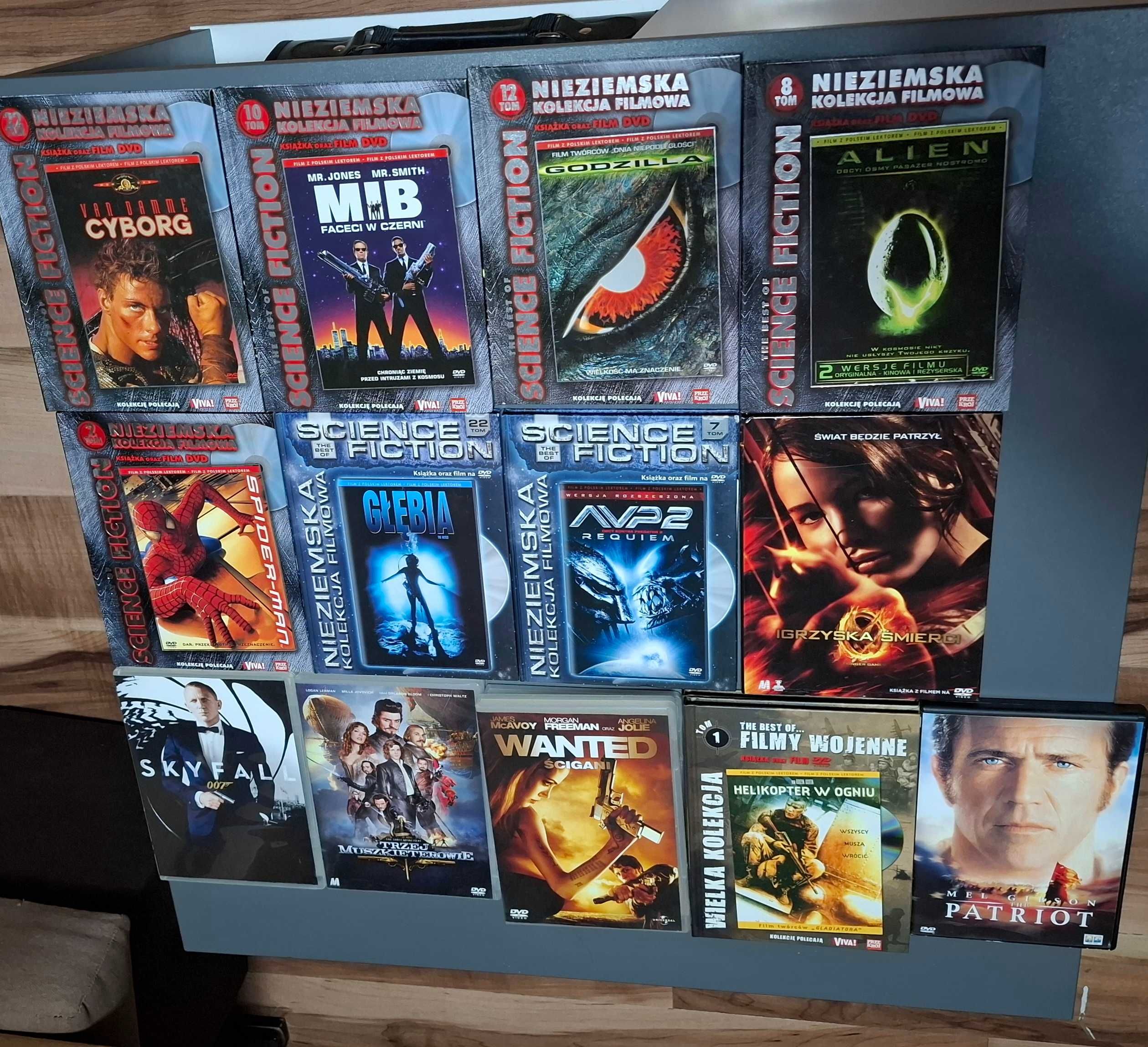 Filmy DVD Dobre tytuły stan bdb, możliwość zamiany na inne,