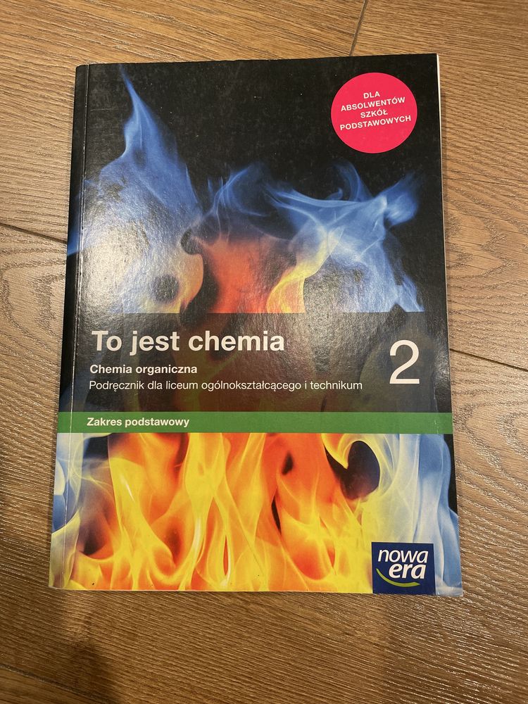 Podręcznik To jest chemia z nowej ery zakres podstawowy dla klas 2