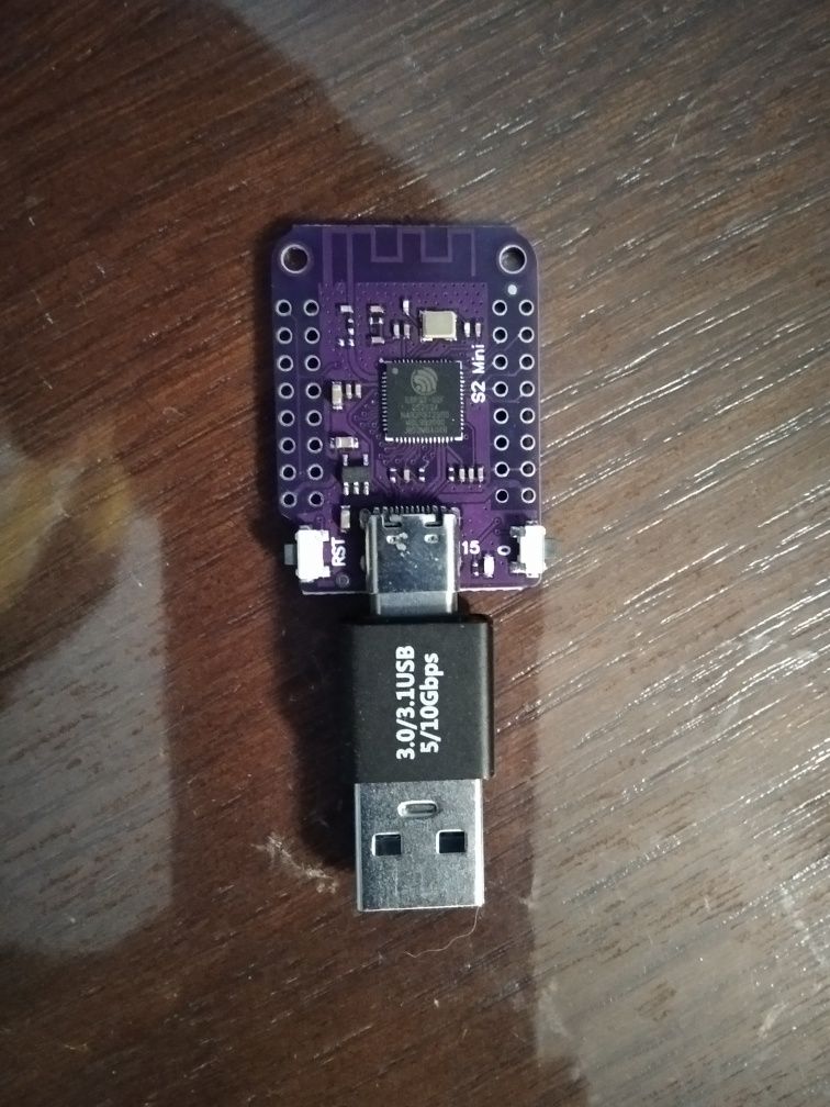 Moduł ESP32-S2mini, JAILBREAK PS4, GoldHen bez pendrive, soft 9.00